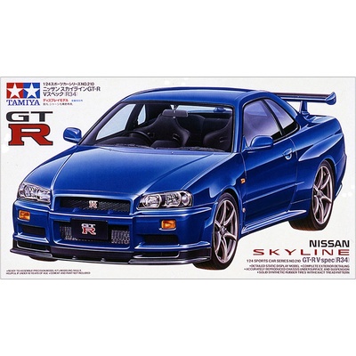 Tamiya Nissan Skyline GT-R R34 V-Spec 1:24