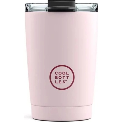 Cool bottles Termohrnek Triple Pastel pink 330 ml