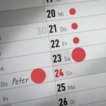 Avery Zweckform Labels red marking wheel 8mm (3010)
