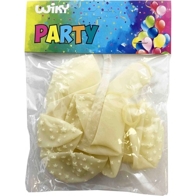 Balónek nafukovací 30 cm sada svítící ve tmě