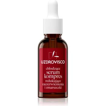 UZDROVISCO Cica Cooling Serum Compress серум за лице за редуциране на зачервявания с охлаждащ ефект 30ml