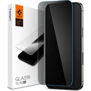 Spigen iPhone 14 Pro SPIGEN екранен протектор стъкло 2.5D, 9H, TRANSFER AGL05223 (AGL05223)
