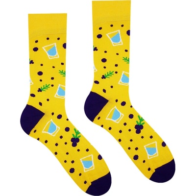 Hesty Socks ponožky Borovička žlté