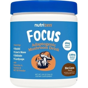 Nutricost Focus | Adaptogenic Mushroom Drink [240-288 грама] Какао