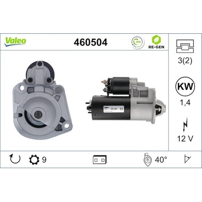 Startér VALEO 460504
