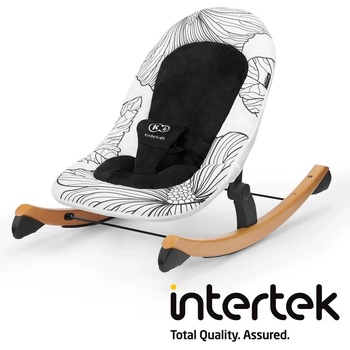 Kinderkraft houpací Finio černá bílá