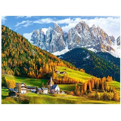 Castorland Church of St. Magdalena Dolomites 2000 dielov