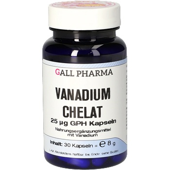 Gall Pharma Ванадий (хелат) 25 g 30 капсули | Gall Pharma (59660 (4253347) GP)