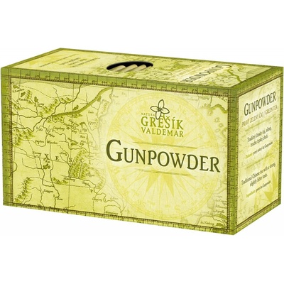 Grešík čaj GUNPOWDER 20 x 2 g