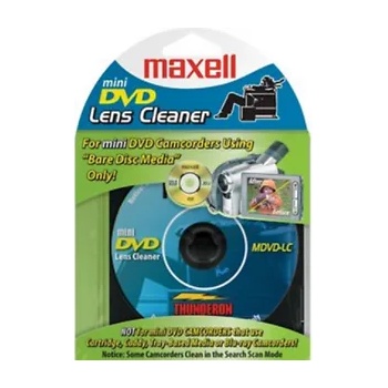 Maxell DVD-R Camcorder mini 8 см/ почистващ диск MAXELL /за камери/ blister 1 бр. в PVC case (V-ML-DDVD-R-8SM-LENSCLEANER)
