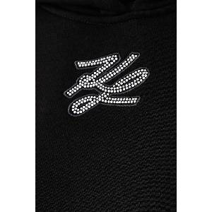 KARL LAGERFELD суичър дамски с памук (B4W20040)