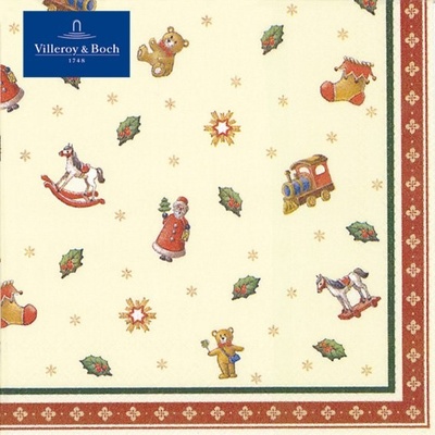 Villeroy & Boch Winter Specials ubrousky hračky 33x33cm – Zboží Dáma