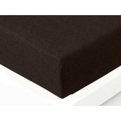 Xpose Froté plachta Exclusive tmavo hnedé 180x200