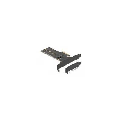 Карта за разширение на слотове Delock, PCI Express x4 към 1 x internal NVMe M. 2 Key M, RGB LED, Low Profile (DELOCK-89013)