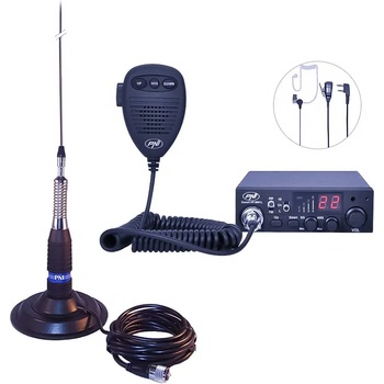 PNI PNI-PACK99 CB Radio Set HP 8001L ASQ ML160 Antenna 4W 15km (PNI-PACK99)