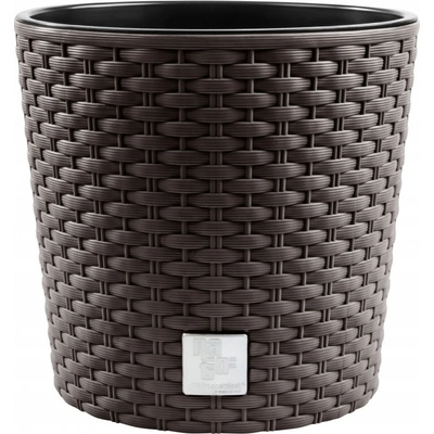 Prosperplast Rato round květináč DRTUS300L hnědý 30 cm