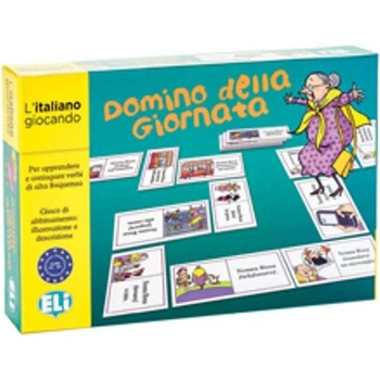 ELi Publishing Образователна игра Eli Domino della Giornata (Италиански език) (KLAB9569)