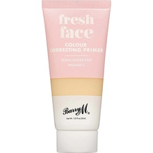 Barry M Fresh Face Colour Correcting Primer Peach Korekční podkladová báze pod make-up 35 ml