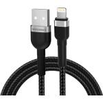 Wozinsky Кабел Wozinsky WNBAL1, USB-A / Lightning, 2.4A, 1m, черен (WNBAL1)