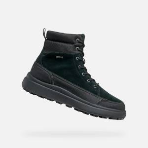 Geox Черни мъжки обувки до глезена Geox Granito + Grip B A Geox | Cheren | МЪЖЕ | 40