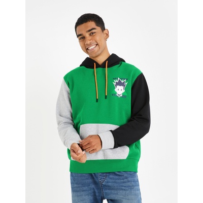 Celio Зелен мъжки суитшърт Celio Hunter x Hunter Celio | Zelen | МЪЖЕ | XL