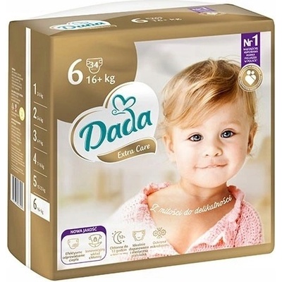 Dada Extra Care 6 16+ kg 34 ks