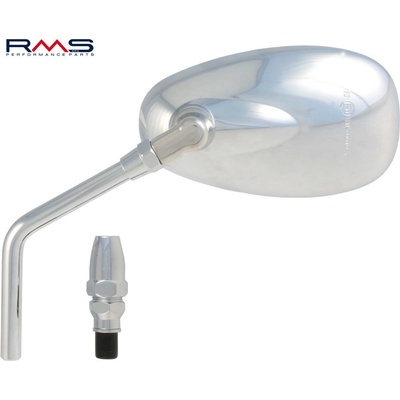 Zpětné zrcátko RMS 122760250 levý chrom 122760250
