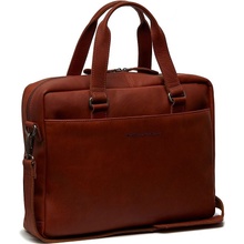 The Chesterfield Brand Kožená pracovní taška C40.107431 Manhattan koňaková