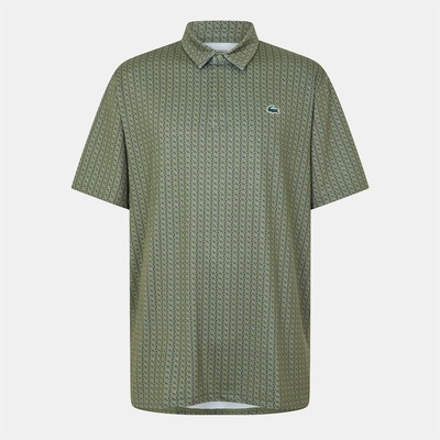 Lacoste Блуза с яка Lacoste Men's Short-Sleeve Performance Polo Shirt - Khaki/Navy Blue