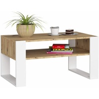 Ak furniture DOMI dub artisan / biely