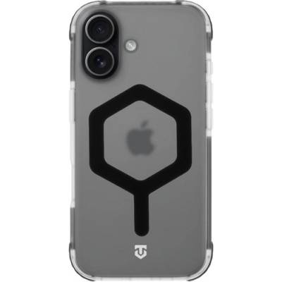 Tactical iPhone 17 TACTICAL MAGFORCE HEXAGON силиконов калъф за телефон, удароустойчив, MagSafe, ЧЕРЕН (57983127317)