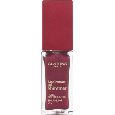 Clarins Paris Lip Comfort Oil Shimmer olej na pery 07 red hot 7 ml