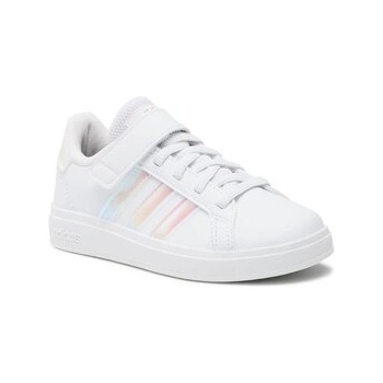 adidas Сникърси Grand Court Lifestyle Court Elastic Lace and Top Strap Shoes GY2327 Бял (Grand Court Lifestyle Court Elastic Lace and Top Strap Shoes GY2327)
