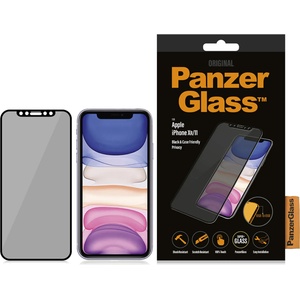Panzer Стъклен протектор PanzerGlass за Apple iPhone XR/11 CaseFriendly Privacy, Black