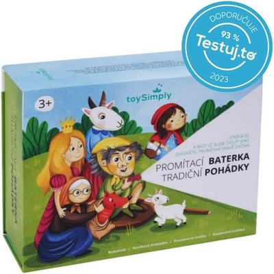 MiDeer Promítací baterka Pohádkový set