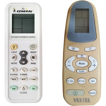 General VESTEL Aircon D-9 - съвместимо дистанционно управление на марката General (Aircon D-9)