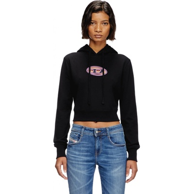 Diesel F-Slimmy-Hood-Od Sweat-Shirt Black