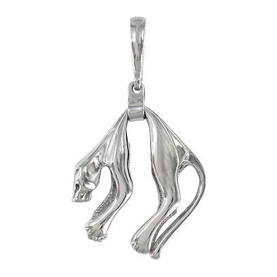 Infinitysilver Stříbrný přívěsek visící puma 441276