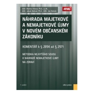 Náhrada majetkové a nemajetkové újmy v novém občanském zákoníku