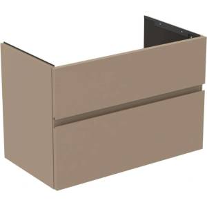 Ideal Standard Finesse - Шкафче за умивалник, 80x44x55 см, 2 чекмеджета, Matt Greige E3387UP (E3387UP)