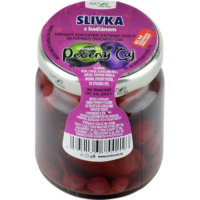 NOTEA Pečený Čaj Slivka 60 ml