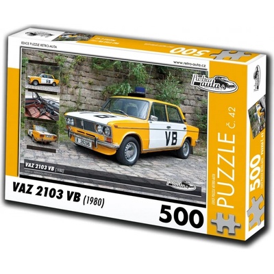 Retro-auta č. 42 Vaz 2103 VB 1980 500 dielov