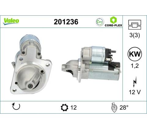 Startér VALEO 201236