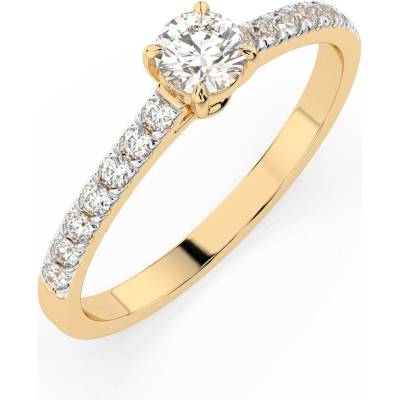 Cara Diamanti Пръстен Cara Diamanti Златeн С Диаманти K101-10094/4.7Y (K101-10094/4.7Y)