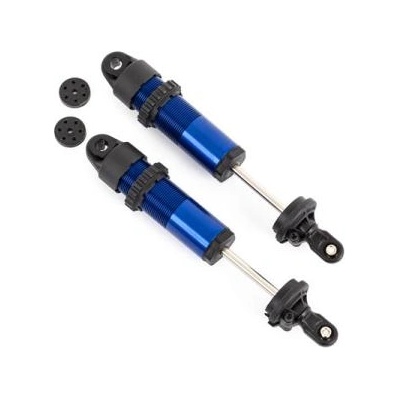 Traxxas амортисьор дълъг GT-Maxx алуминиев синьо анодиран (2)