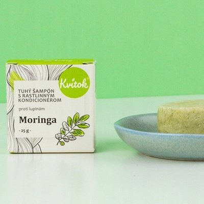KVÍTOK Kvitok Pevný šampón Moringa 25 g