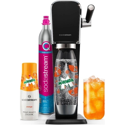 SodaStream ART Black MIRINDA Mpack