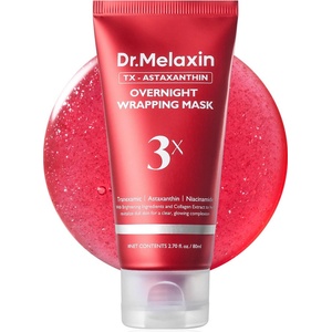 Dr. Melaxin TX-Astaxanthin Overnight Wrapping Mask - Осветляваща Нощна Peel-Off Маска 80ml