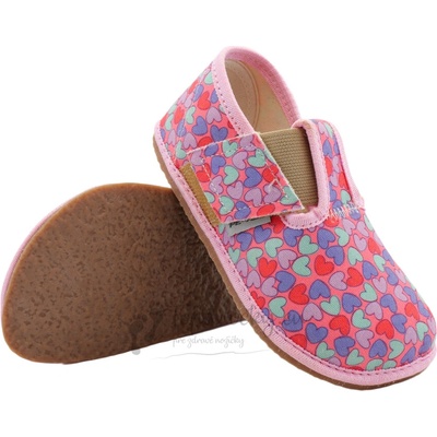 PEGRES Barefoot papuče BF01 Srdce