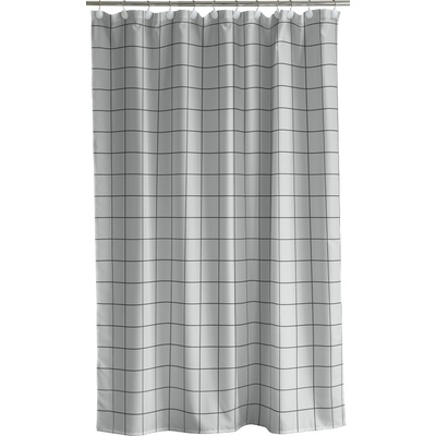Södahl Завеса за душ Vista 180 x 220 см сива (35146)
